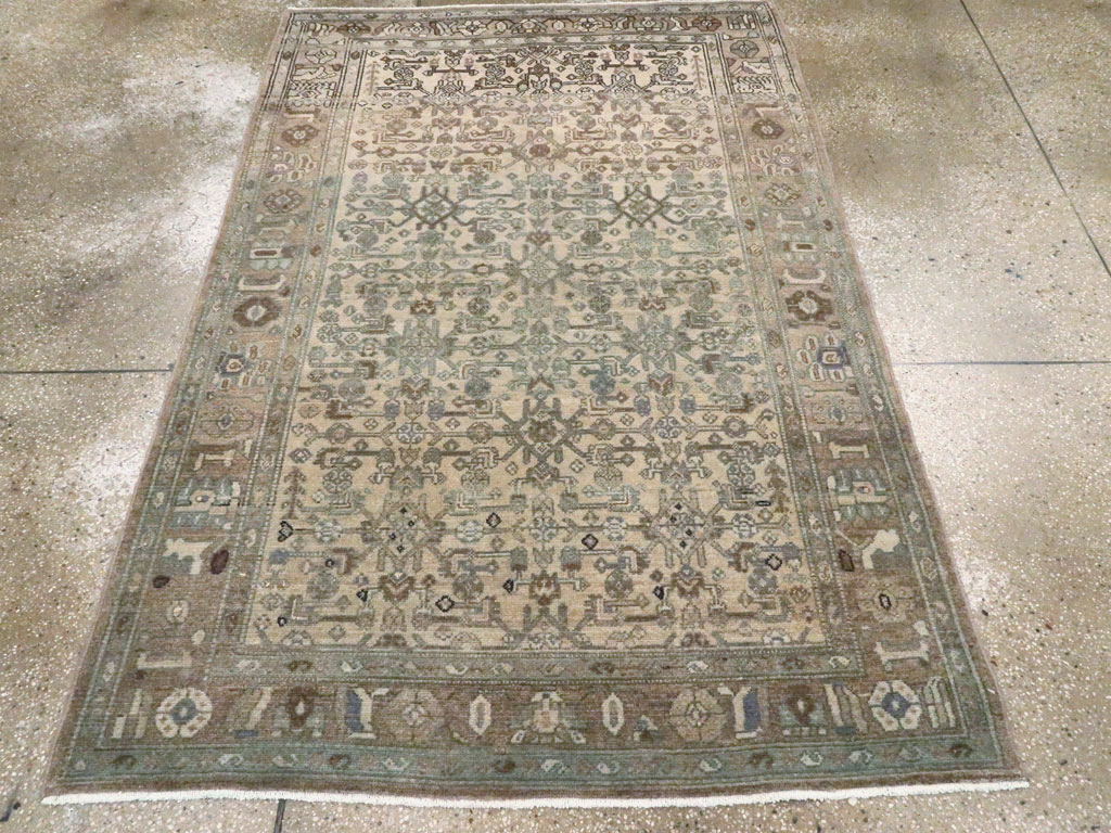 Vintage Persian Malayer Rug, No.26425 - Gsblank