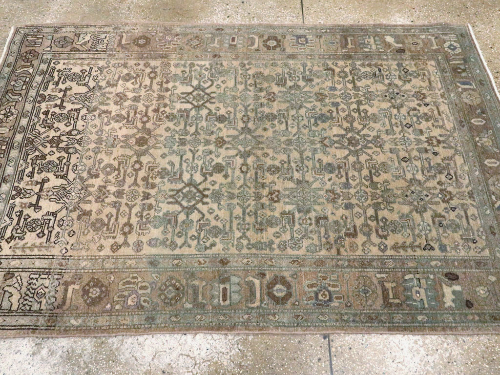 Vintage Persian Malayer Rug, No.26425 - Gsblank