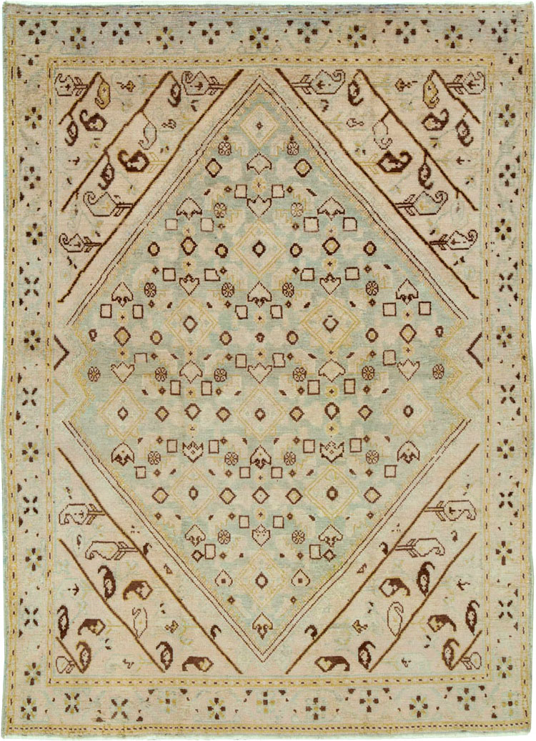 Vintage Persian Malayer Rug, No.26426 - Gsblank