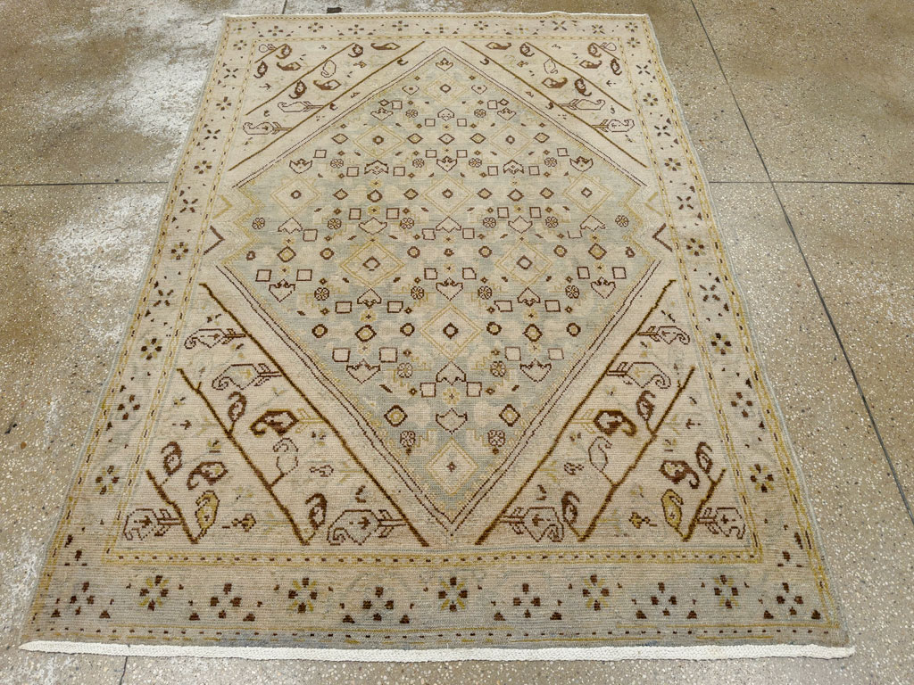 Vintage Persian Malayer Rug, No.26426 - Gsblank
