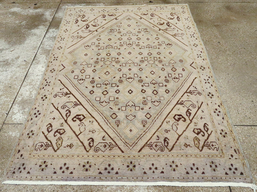Vintage Persian Malayer Rug, No.26426 - Gsblank