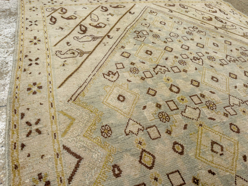 Vintage Persian Malayer Rug, No.26426 - Gsblank