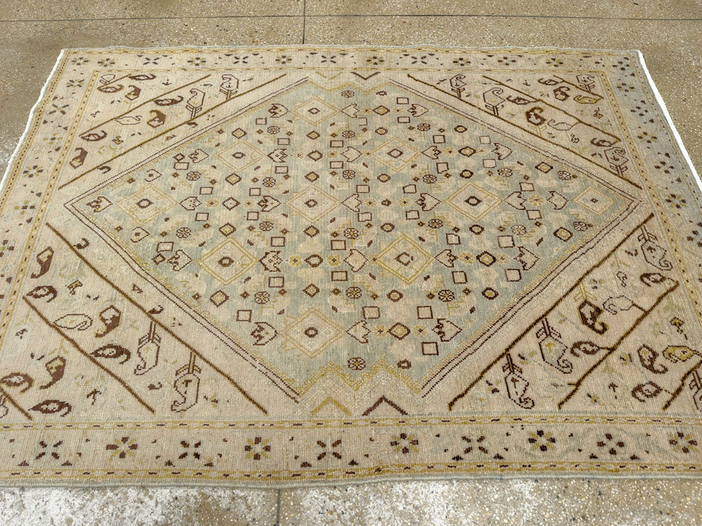 Vintage Persian Malayer Rug, No.26426 - Gsblank