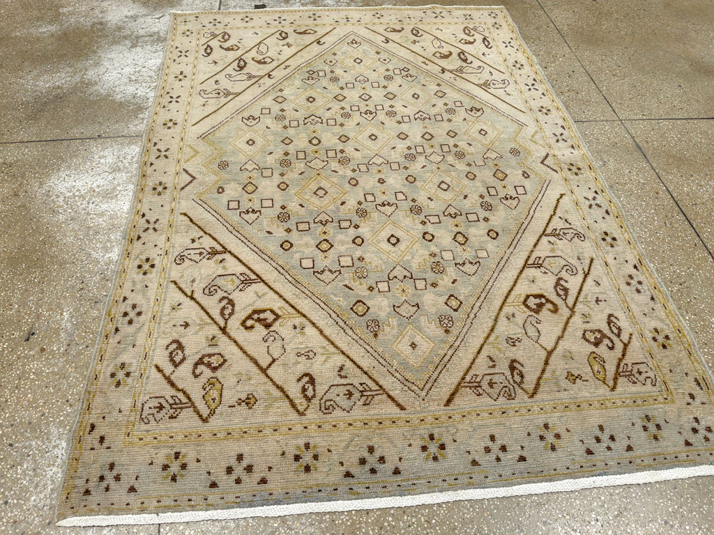 Vintage Persian Malayer Rug, No.26426 - Gsblank