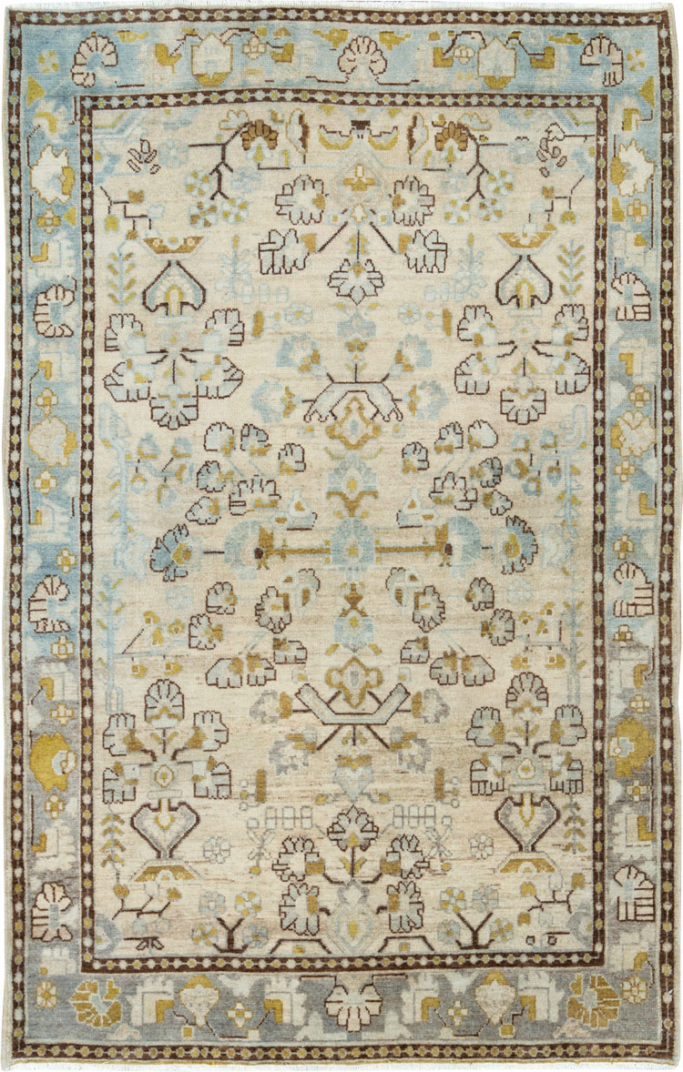Vintage Persian Malayer Rug, No.26429 - Gsblank