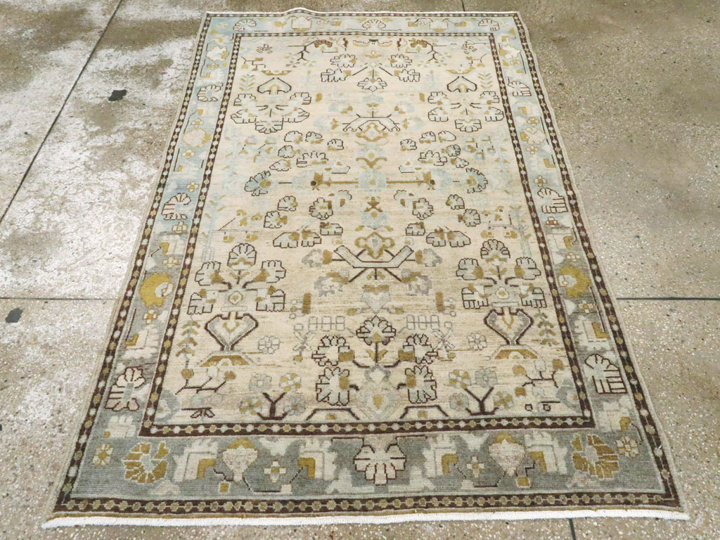 Vintage Persian Malayer Rug, No.26429 - Gsblank