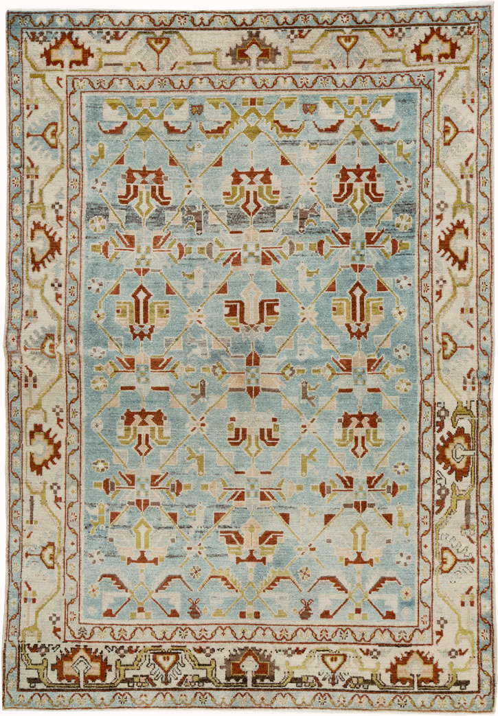 Vintage Persian Malayer Rug, No.26433 - Gsblank