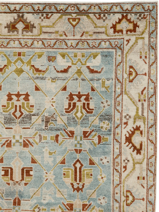 Vintage Persian Malayer Rug, No.26433 - Gsblank