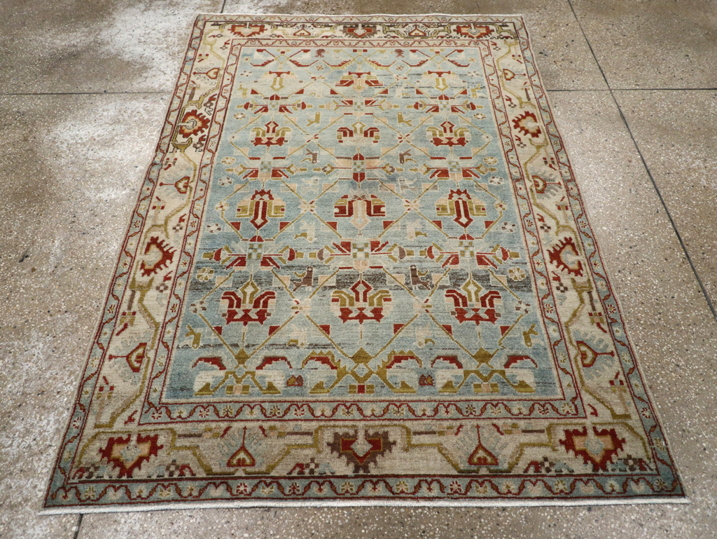 Vintage Persian Malayer Rug, No.26433 - Gsblank
