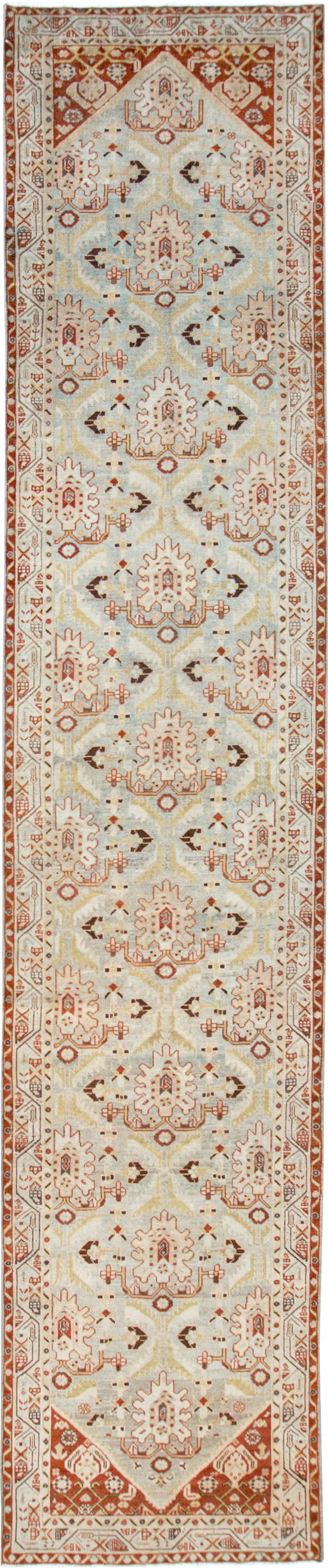 Vintage Persian Malayer Runner (Pair: 1 of 2), No.26437 - Gsblank