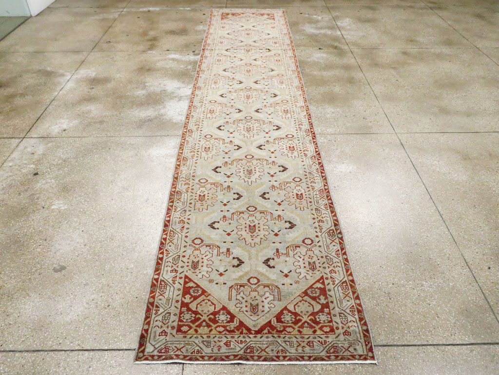 Vintage Persian Malayer Runner (Pair: 1 of 2), No.26437 - Gsblank