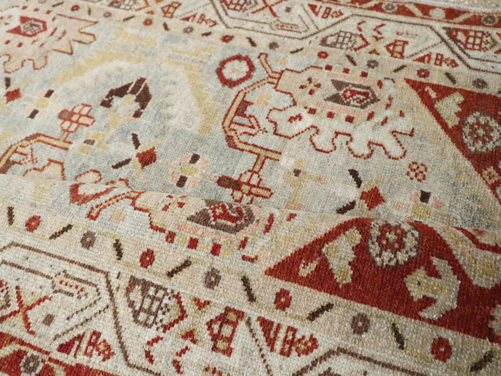 Vintage Persian Malayer Runner (Pair: 1 of 2), No.26437 - Gsblank