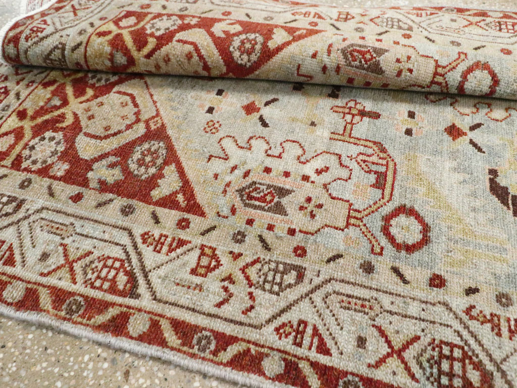 Vintage Persian Malayer Runner (Pair: 1 of 2), No.26437 - Gsblank