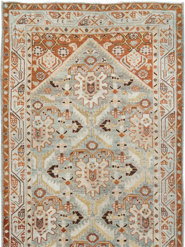 Vintage Persian Malayer Runner (Pair: 2 of 2), No.26438 - Gsblank