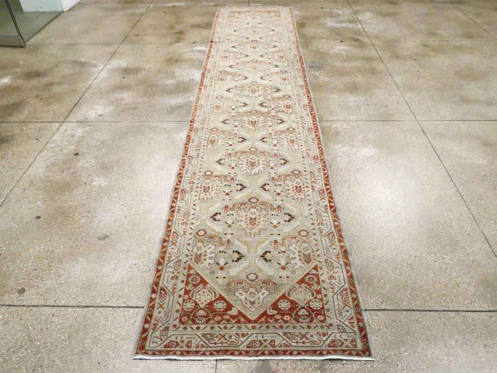 Vintage Persian Malayer Runner (Pair: 2 of 2), No.26438 - Gsblank