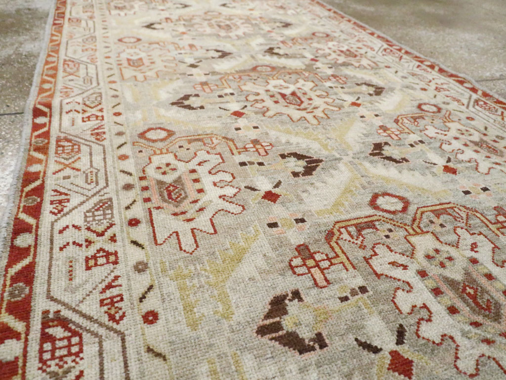 Vintage Persian Malayer Runner (Pair: 2 of 2), No.26438 - Gsblank