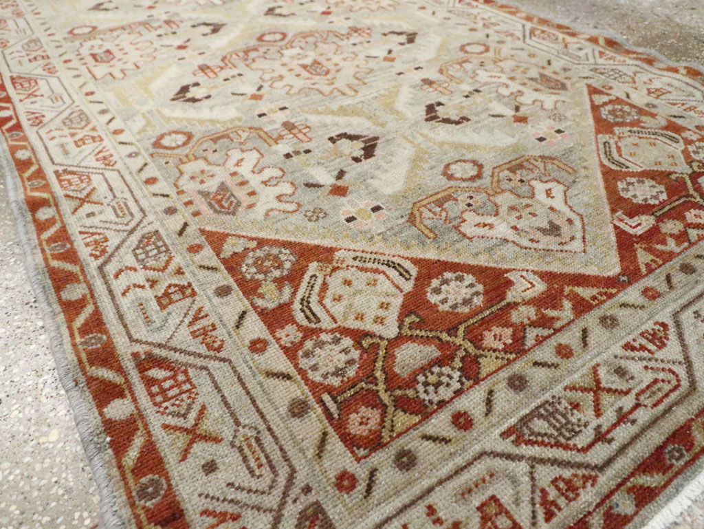 Vintage Persian Malayer Runner (Pair: 2 of 2), No.26438 - Gsblank