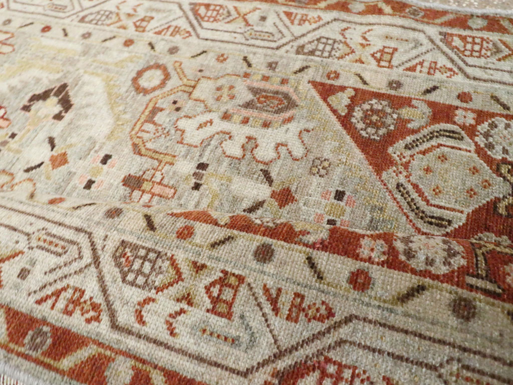 Vintage Persian Malayer Runner (Pair: 2 of 2), No.26438 - Gsblank