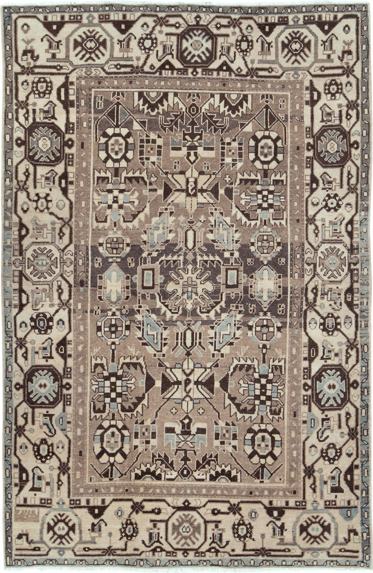 Vintage Persian Malayer Rug, No.26440 - Gsblank