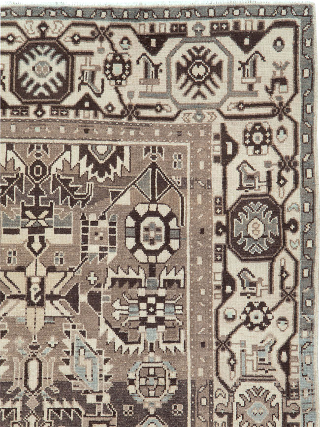 Vintage Persian Malayer Rug, No.26440 - Gsblank