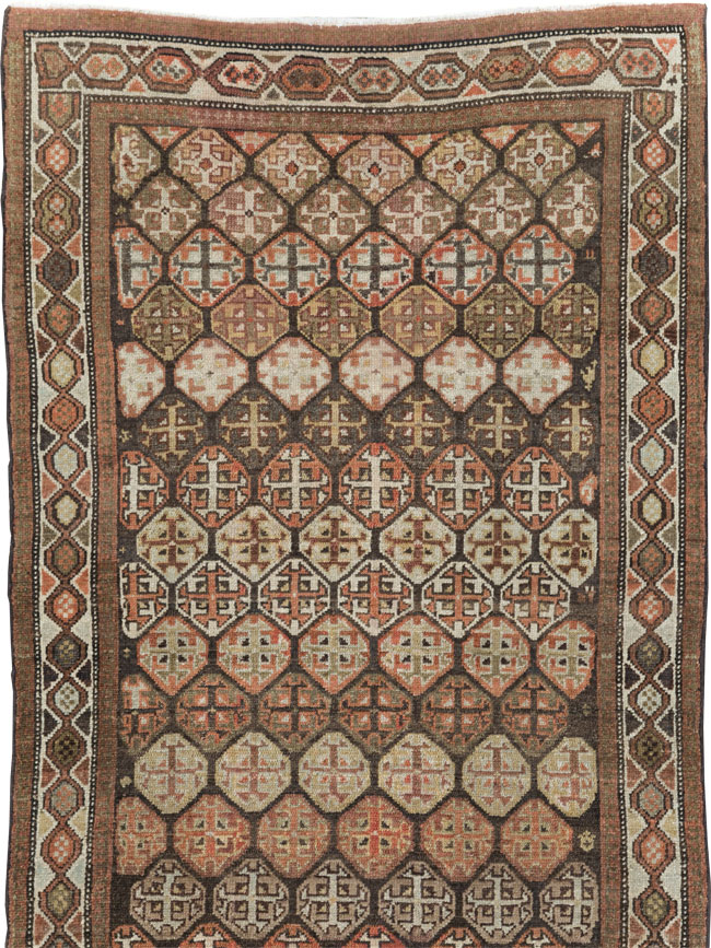 Antique Persian Malayer Runner, No.26452 - Gsblank