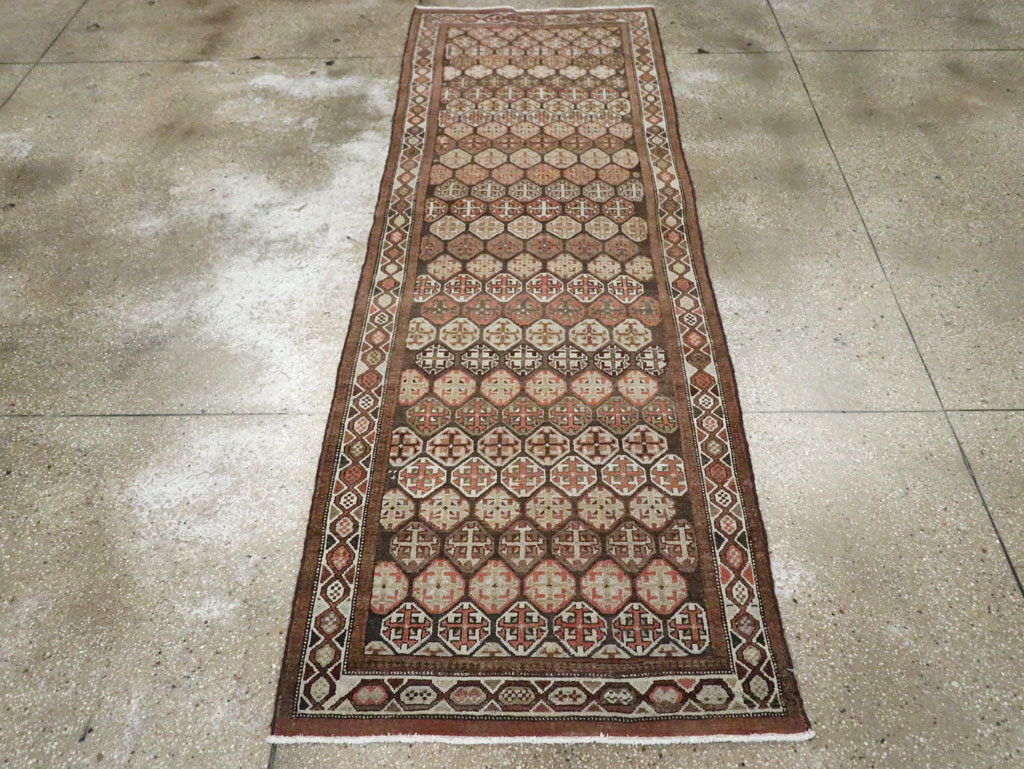 Antique Persian Malayer Runner, No.26452 - Gsblank