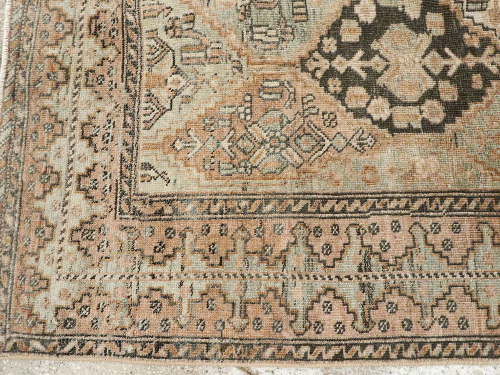 Antique Persian Afshar Accent Rug, No.26460 - Gsblank