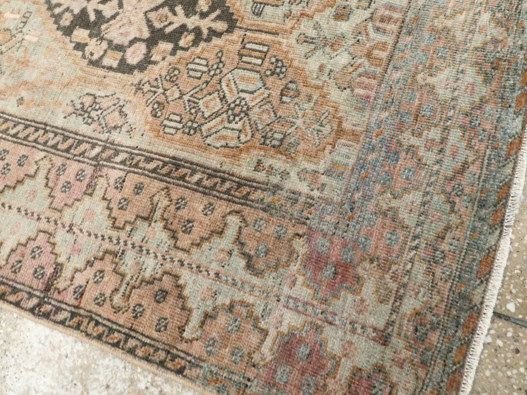 Antique Persian Afshar Accent Rug, No.26460 - Gsblank
