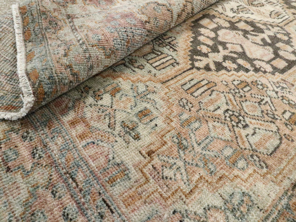 Antique Persian Afshar Accent Rug, No.26460 - Gsblank