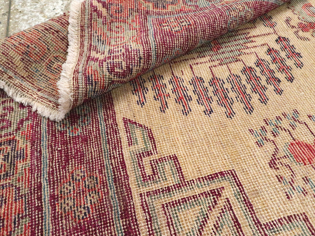 Antique East Turkestan Khotan Rug, No.26484 - Gsblank