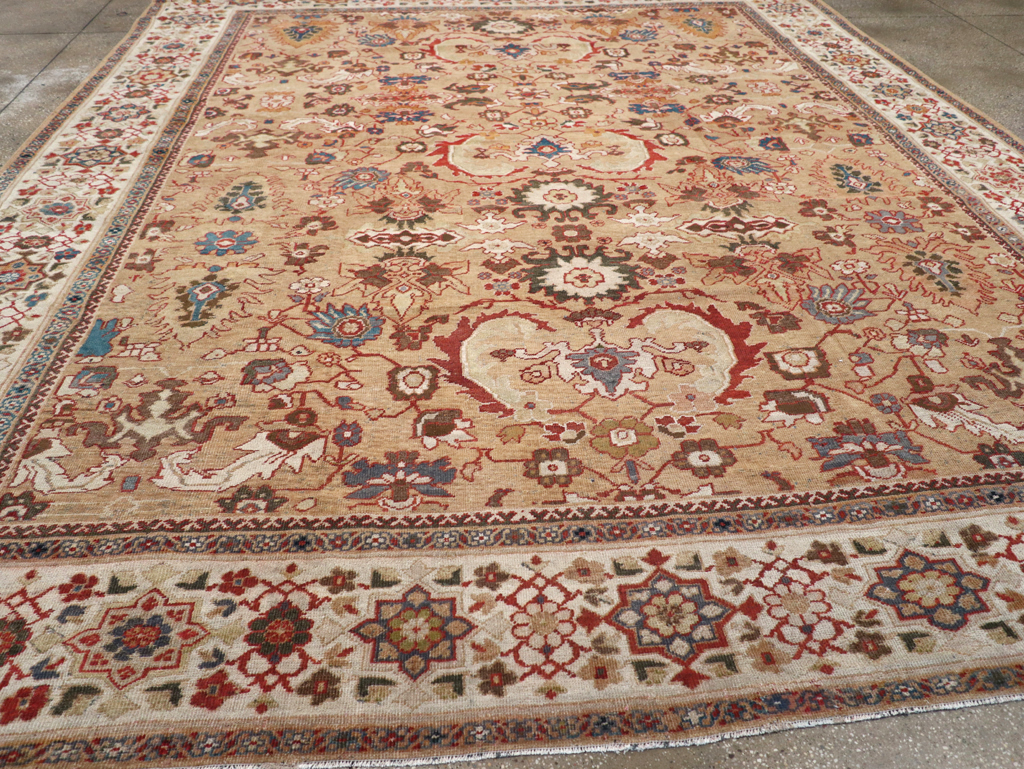 Antique Persian Mahal Room Size Carpet, No.26492 - Gsblank