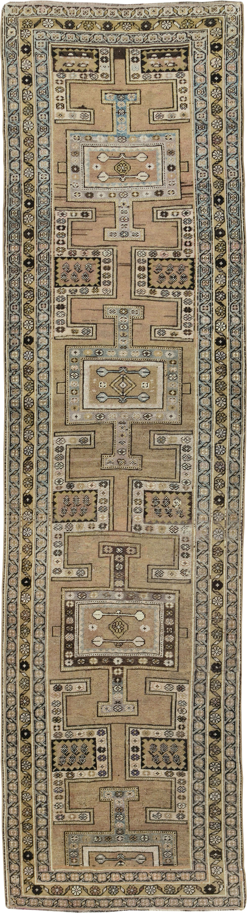 Antique Persian Kurd Runner, No.26493 - Gsblank