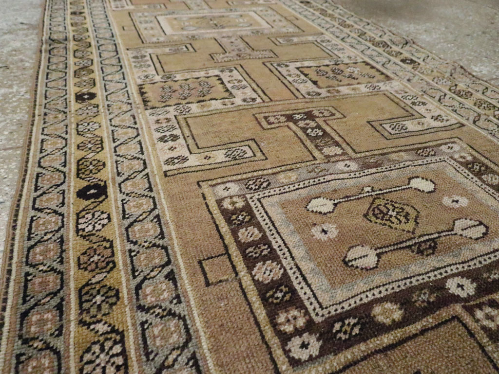 Antique Persian Kurd Runner, No.26493 - Gsblank
