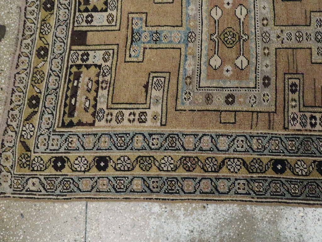 Antique Persian Kurd Runner, No.26493 - Gsblank
