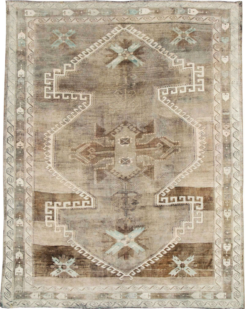 Vintage Turkish Anatolian Carpet, No.26501 - Gsblank