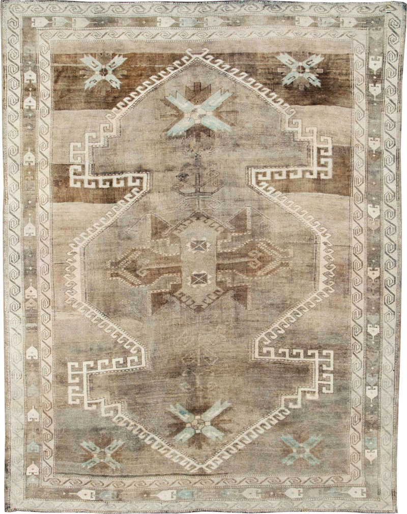 Vintage Turkish Anatolian Carpet, No.26501 - Gsblank