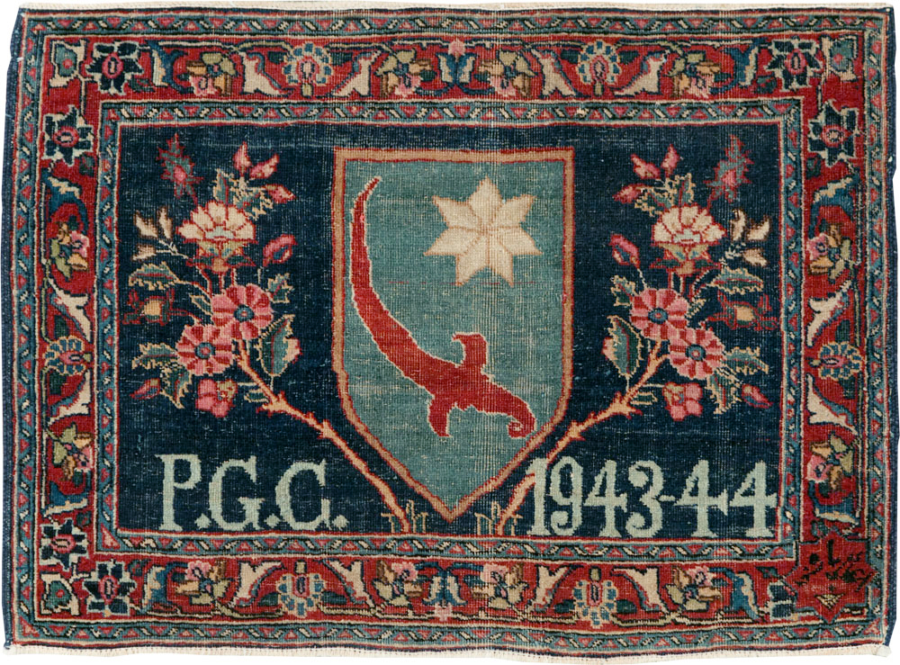 Antique Pictorial Tabriz Rug, No.26506 - Gsblank