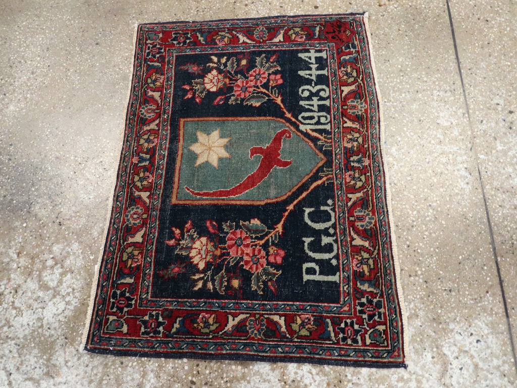 Antique Pictorial Tabriz Rug, No.26506 - Gsblank