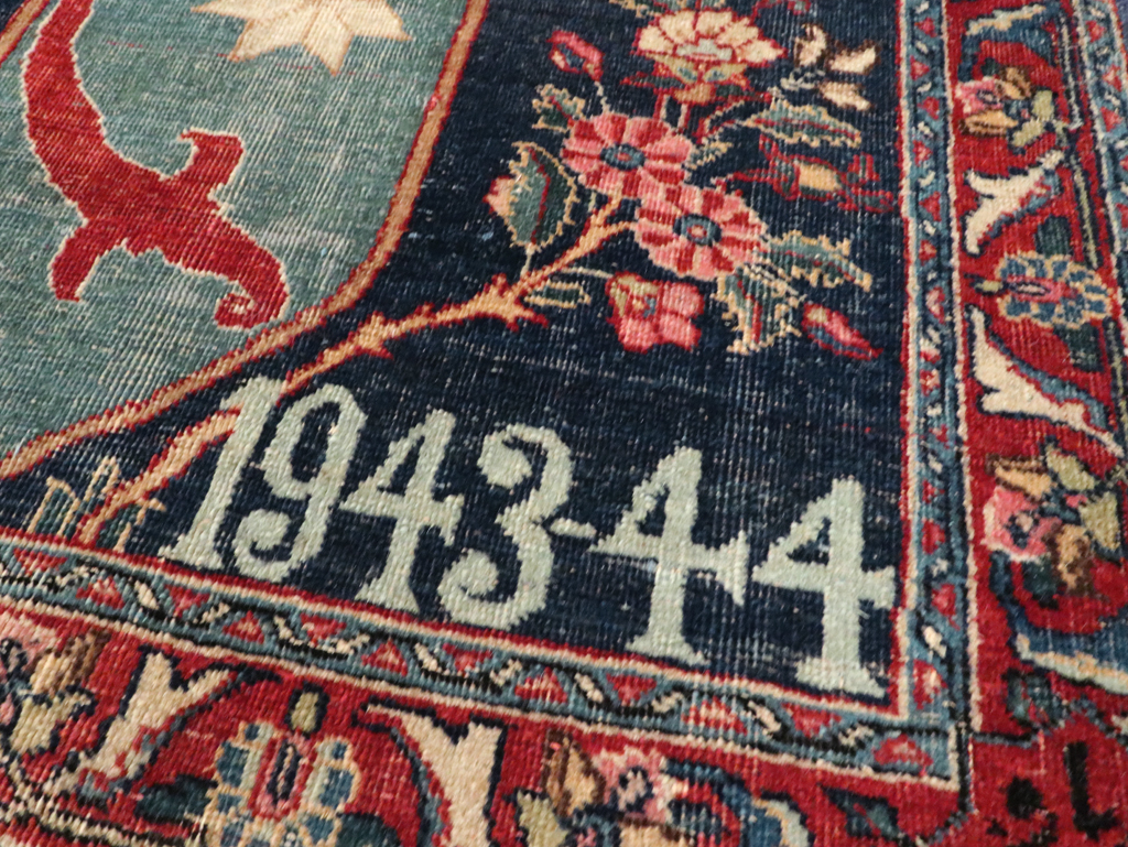 Antique Pictorial Tabriz Rug, No.26506 - Gsblank