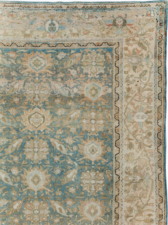 Antique Persian Malayer Room Size Carpet, No.26510 - Gsblank
