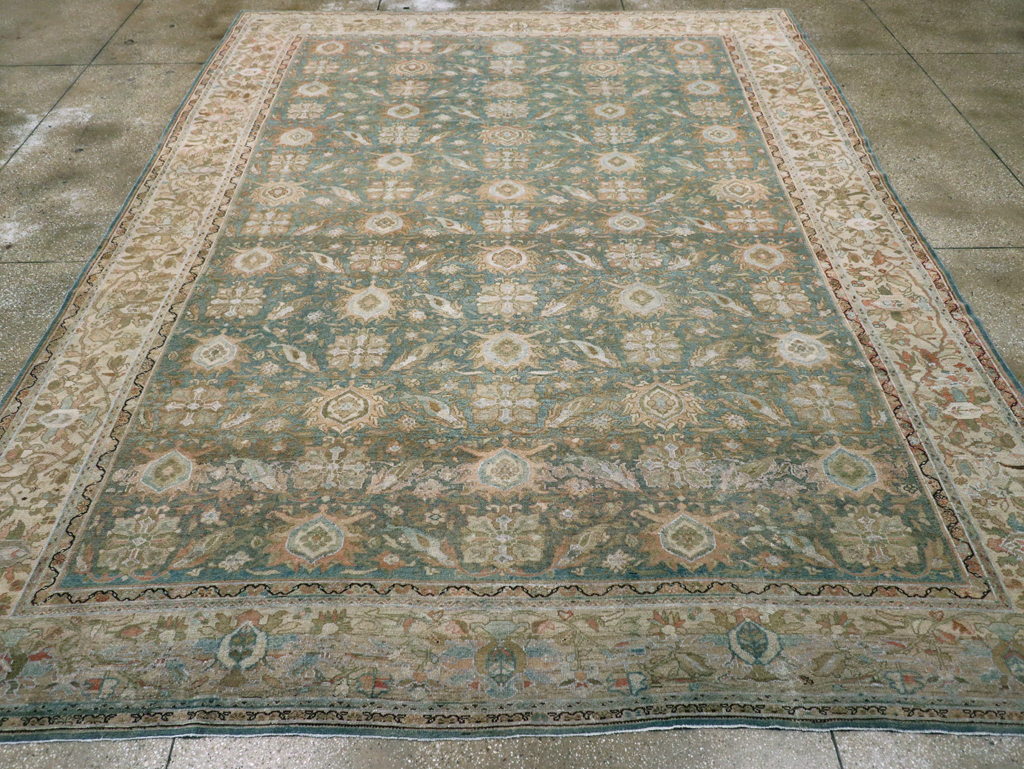 Antique Persian Malayer Room Size Carpet, No.26510 - Gsblank