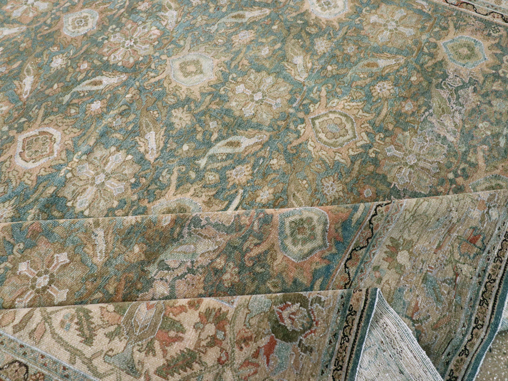 Antique Persian Malayer Room Size Carpet, No.26510 - Gsblank