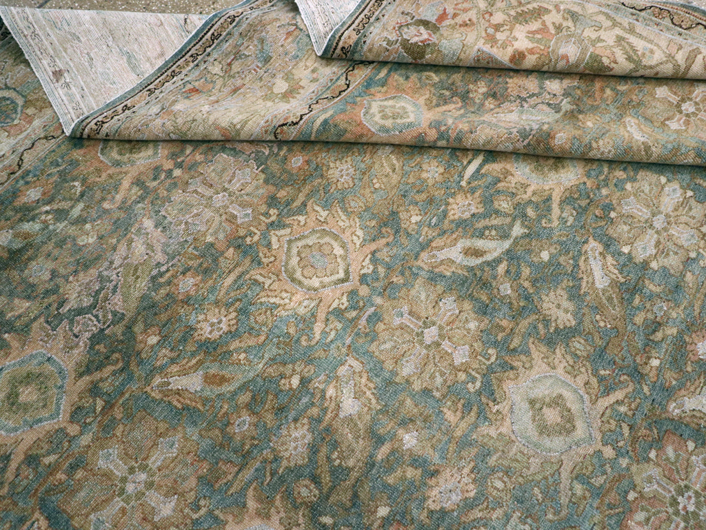 Antique Persian Malayer Room Size Carpet, No.26510 - Gsblank