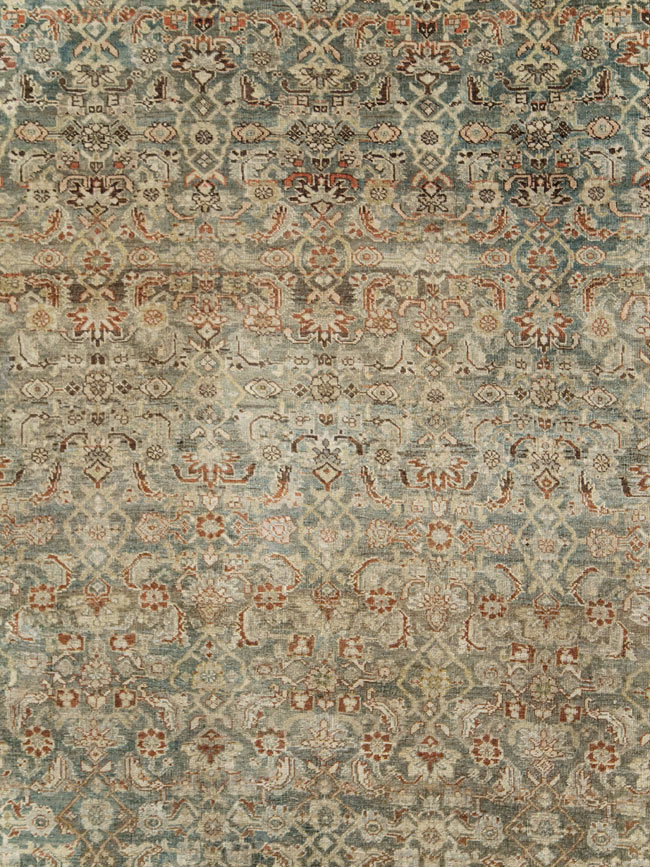 Antique Persian Bidjar Large Room Size Carpet, No.26516 - Gsblank