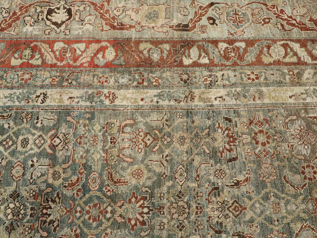 Antique Persian Bidjar Large Room Size Carpet, No.26516 - Gsblank