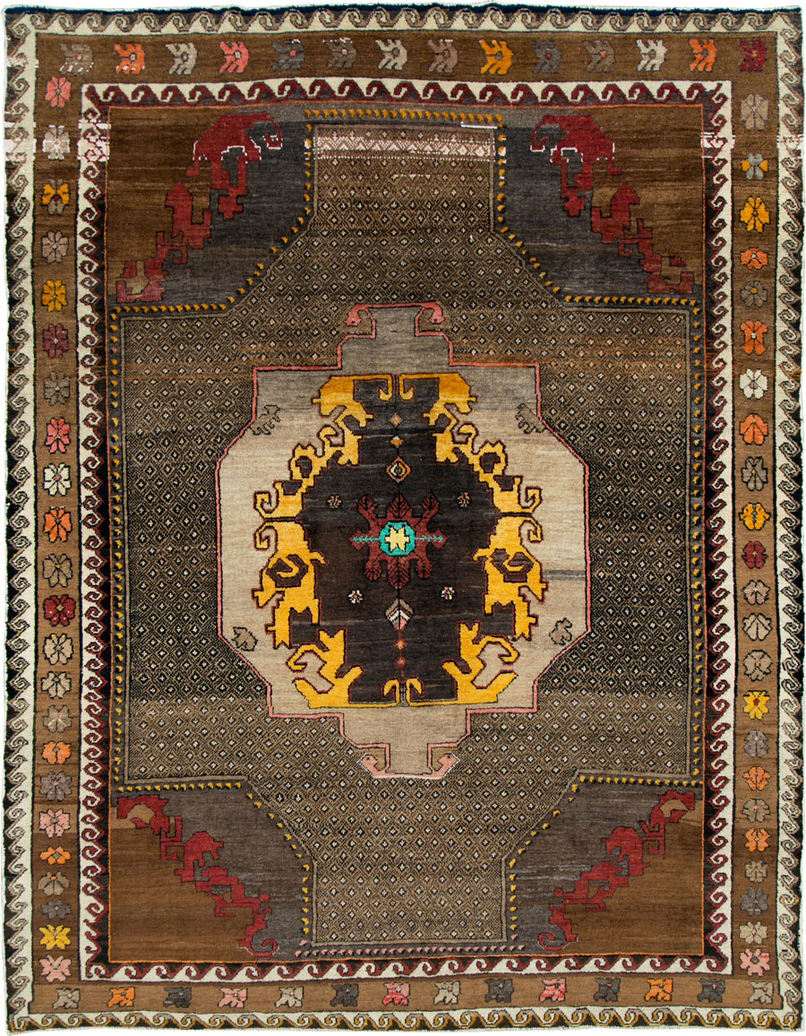 Vintage Anatolian Carpet, No.26520 - Gsblank