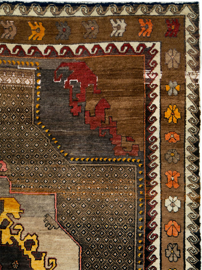 Vintage Anatolian Carpet, No.26520 - Gsblank