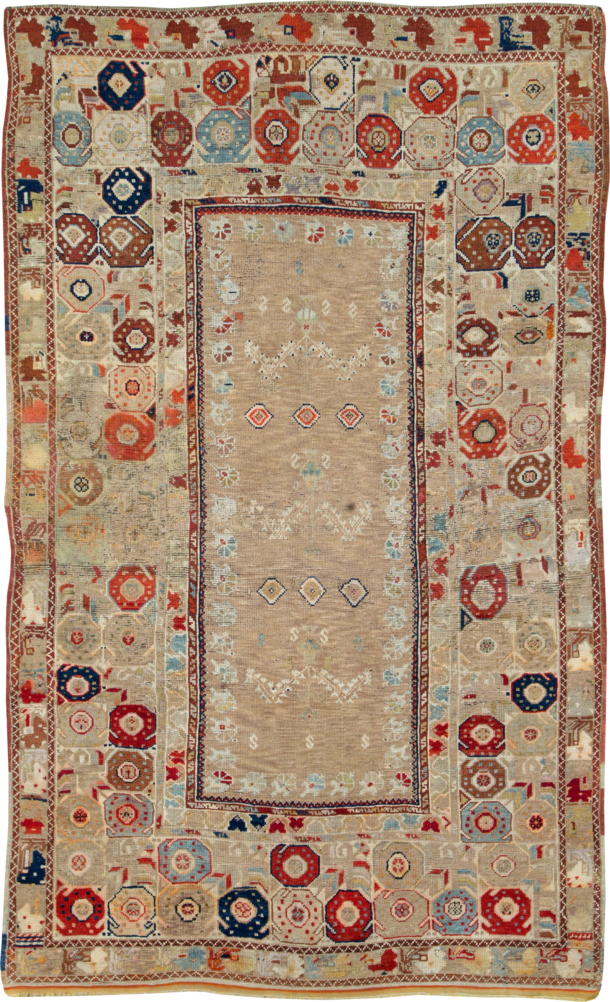 Antique Persian Kurdish Rug, No.26530 - Gsblank