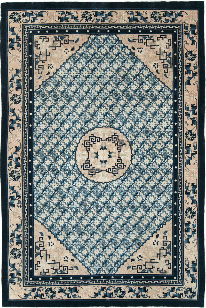 Vintage Chinese Peking Rug, No.26542 - Gsblank