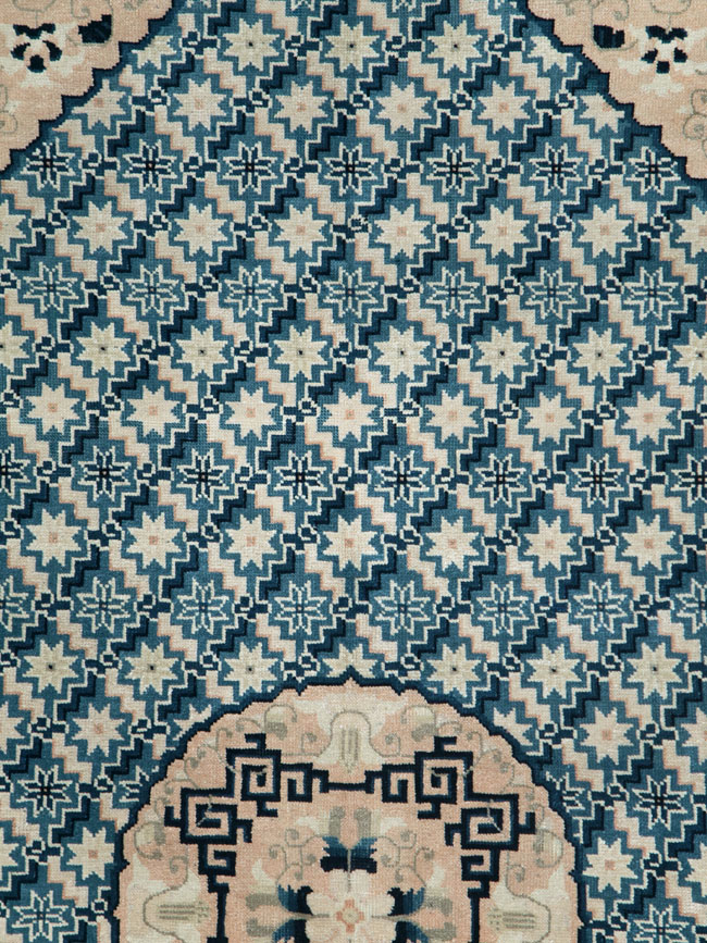 Vintage Chinese Peking Rug, No.26542 - Gsblank